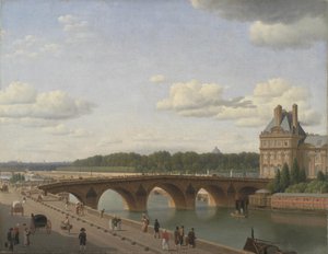 Pont Royal Seen from Quai Voltaire