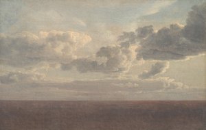 Study of Clouds over the Sea by Christoffer Wilhelm Eckersberg