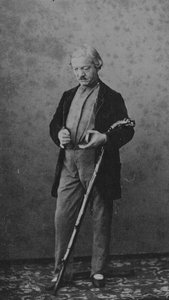 Carte de visite of Jules Perrot