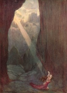 Through the Valley by C. Dudley (after) Tennant
