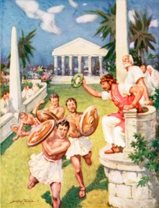 Race in Memory of a Great Greek Victory by C. Dudley Tennant