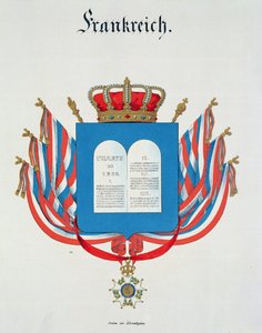 Charter and Pendant of the Order of the French Legion of Honour, from a Collection of Watercolours Published in Germany, 1830-33 by C. Hildebrandt