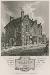 The Chapel of the Hospital for Lepers in Kent Street, Southwark, Called Le Lock by C. John Mayle Whichelo
