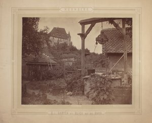 Heidelberg - View of the Castle from the Garden by C. M. Eckert