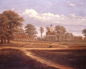 View Across Clapham Common Towards North Side and The Pavement by C. Norris