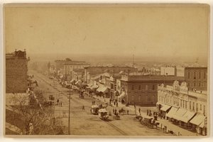 West Side Main St., Salt Lake City Utah by C. R. Savage