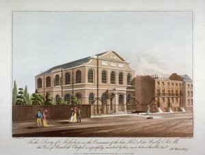 The Methodist Chapel in Lambeth, London by C Rosenberg