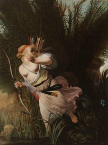 Pan and Syrinx by Cesar Boetius van Everdingen
