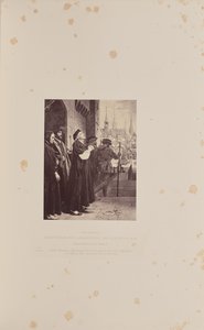 Martyrdom of L. Saunders by Caldesi and Montecchi