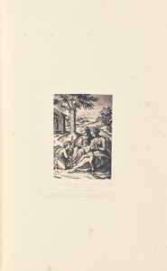 Virgin of the Palm Tree, Engraved by M. Antonio by Caldesi and Montecchi