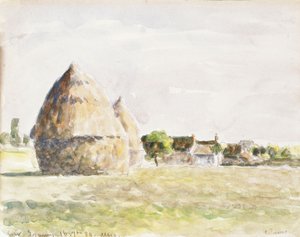 Haystack, Eragny Evening
