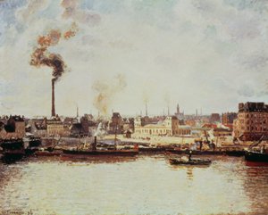 Saint-Sever Quay at Rouen