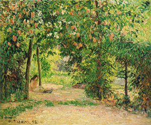 The Garden at Eragny in Spring