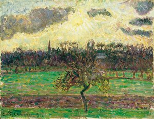 The Meadows at Éragny, Apple Tree, 1894