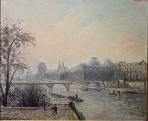 The Seine and the Louvre