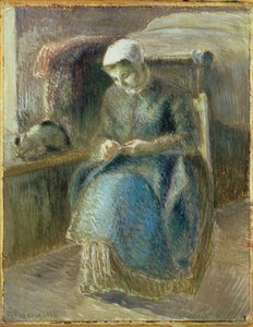 Woman Sewing