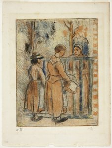 Beggar Women by Camille Pissarro