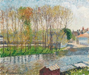 The Border of the Loing in Moret