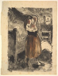 Woman Arranging Her Hair, 1894