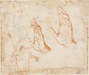 Study of Hands (verso)