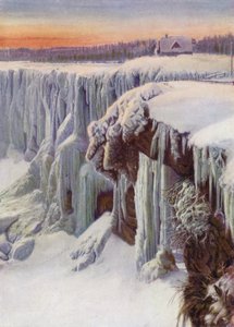 Niagara Falls frozen in winter by Canadian Photographer