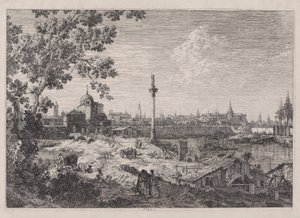Imaginary View of Padua, from the series Views by Canaletto (Giovanni Antonio Canal)