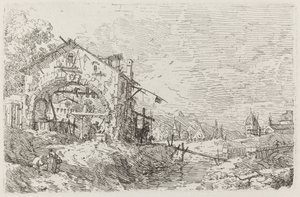 Landscape with a Woman at a Well