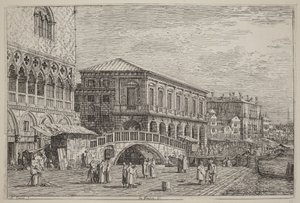 The Prison. V. by Canaletto