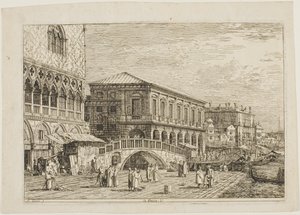 Le Preson. V., from Vedute by Canaletto