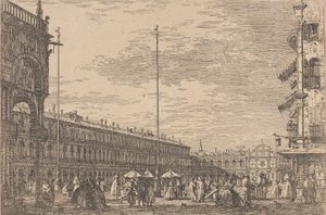 Piazza San Marco with the Procuratie Nuove on the Left and the Church of San Geminiano, 1735-46