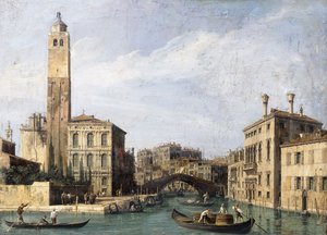 The Grand Canal with San Geremia, Palazzo Labia and the Entrance to the Cannaregio