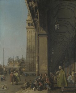 Venice: The Piazza San Marco by Canaletto