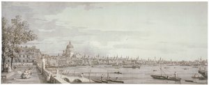 View of the River Thames, London, c. 1750