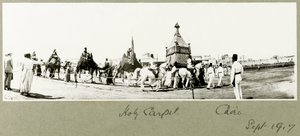 Holy Carpet, Cairo, September 1917 by Capt. Arthur Rhodes