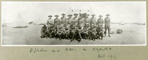 Officers and NCOs in N.Z.M.A.A., October 1917
