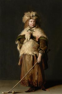 Moses ter Borch Holding a Kolf Stick, c.1655 by Capt. Frederick Parr