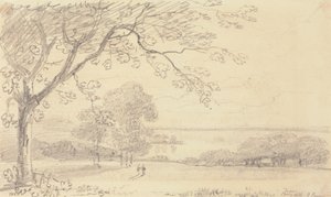 East Cowes from Spring Hill, Isle of Wight by Capt. Thomas Hastings