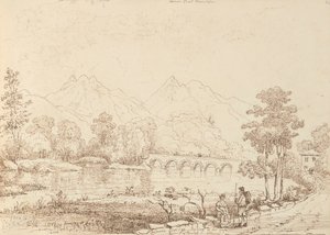 Lown Bridge Leading to the Gap of Dunloe by Capt. Thomas Hastings
