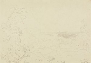 Near Swainstone, Isle of Wight, August 1829 by Capt. Thomas Hastings