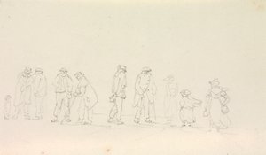 Sketch of a Group of People