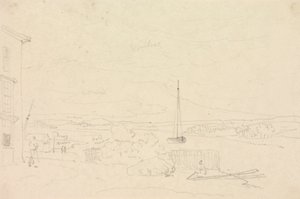 Sketch of a River Landscape, Isle of Wight