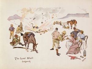 The Last Shell, Ladysmith (from The Leaguer of Ladysmith, 1900) by Captain Clive Dixon