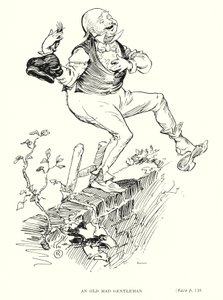 Dickens Character: An Old Mad Gentleman by Captain Edward Henry Handley Read