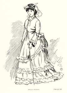Dickens character: Bella Wilfer by Captain Edward Henry Handley Read
