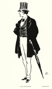 Dickens character: John Rokesmith by Captain Edward Henry Handley Read