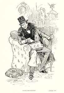Dickens character: Jonas Chuzzlewit by Captain Edward Henry Handley Read