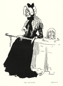 Dickens Character: Mrs Micawber by Captain Edward Henry Handley Read
