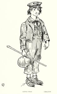 Dickens character: Oliver Twist by Captain Edward Henry Handley Read
