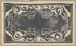 Decorative Design by Carel Adolph Lion Cachet