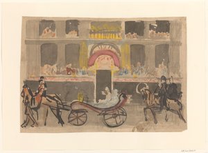 Design for Decoration for Herengracht 527 by Carel Adolph Lion Cachet